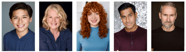 | Kelly Williams Photography Photo grid of actor headshots | Actor Headshot Session